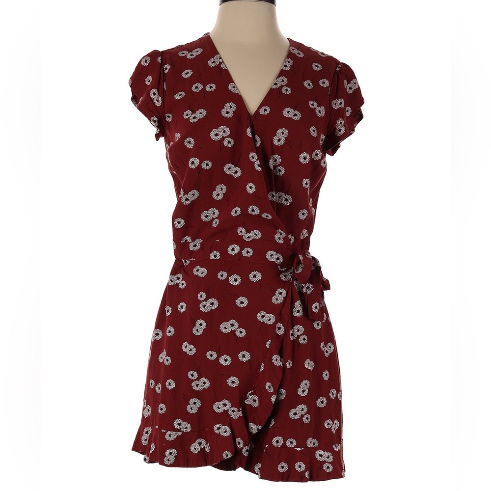 Loft burnt orange romper